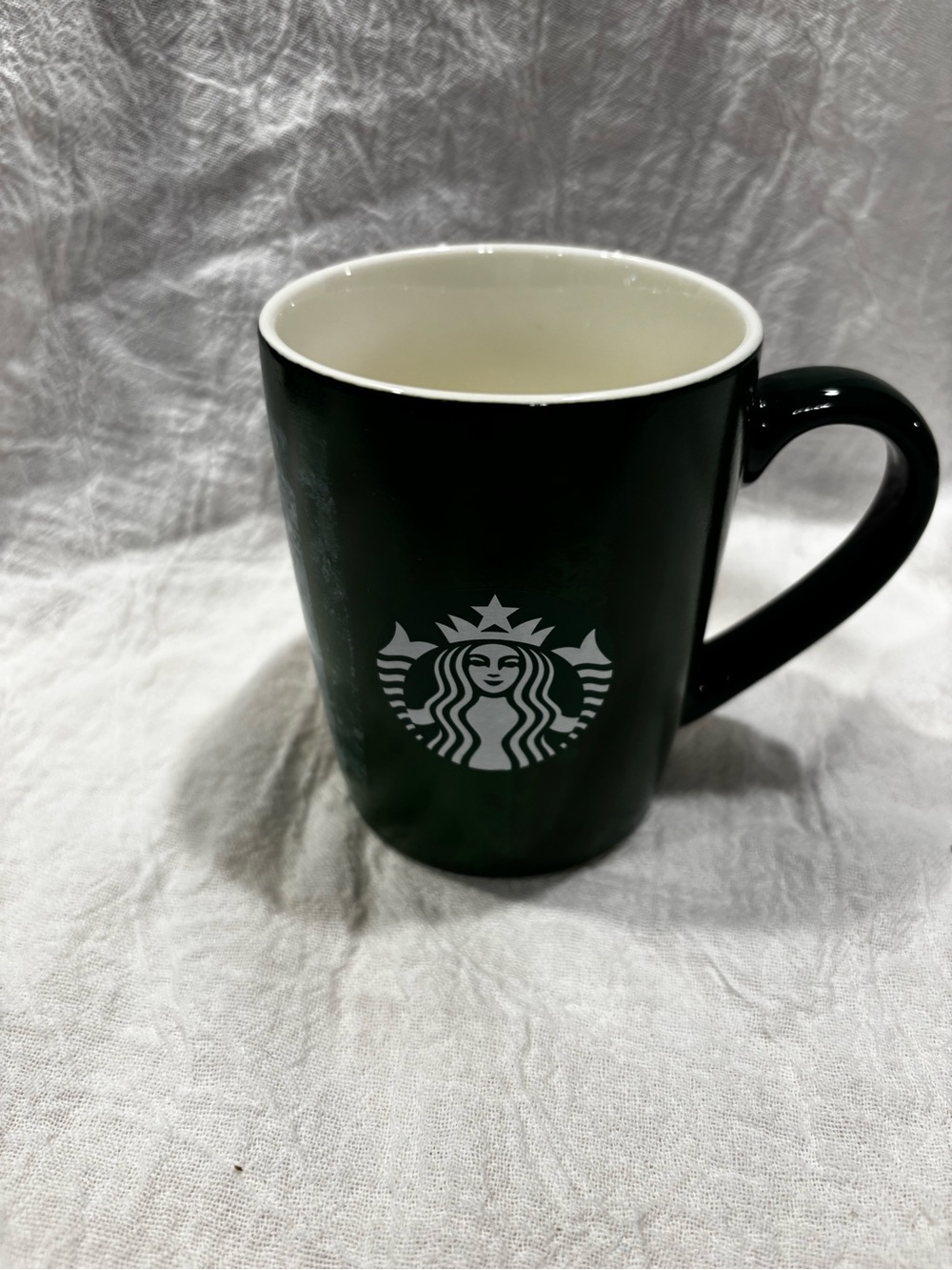 Starbucks 2021 Holiday Coffee Mug Red Purple Green Brushstrokes 10 oz